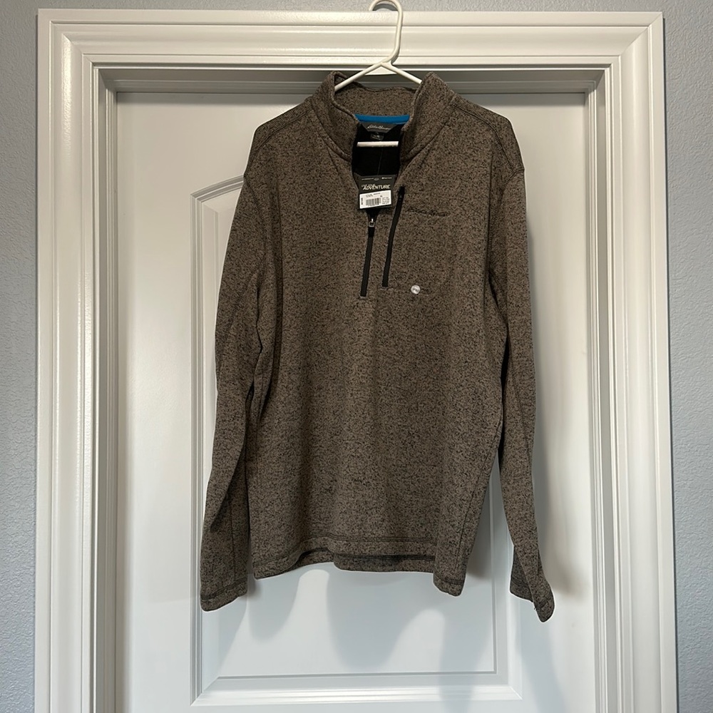 Eddie Bauer Quarter Zip Pullover Fleece. Men’s XL.